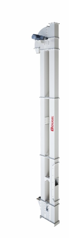 Elevador de Canecas para transporte vertical de grãos