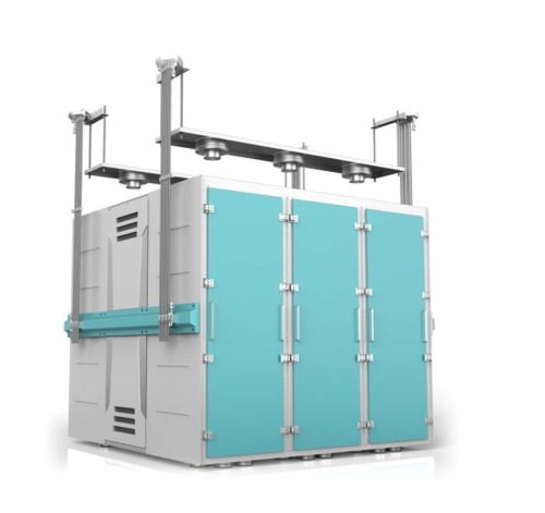 Plansifter Titanium para classificação granulométrica de alta capacidade